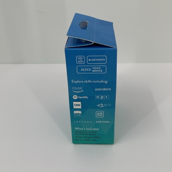 Amazon Echo Dot 2nd Generation black Smart Speaker new in box - Picture 2 of 4